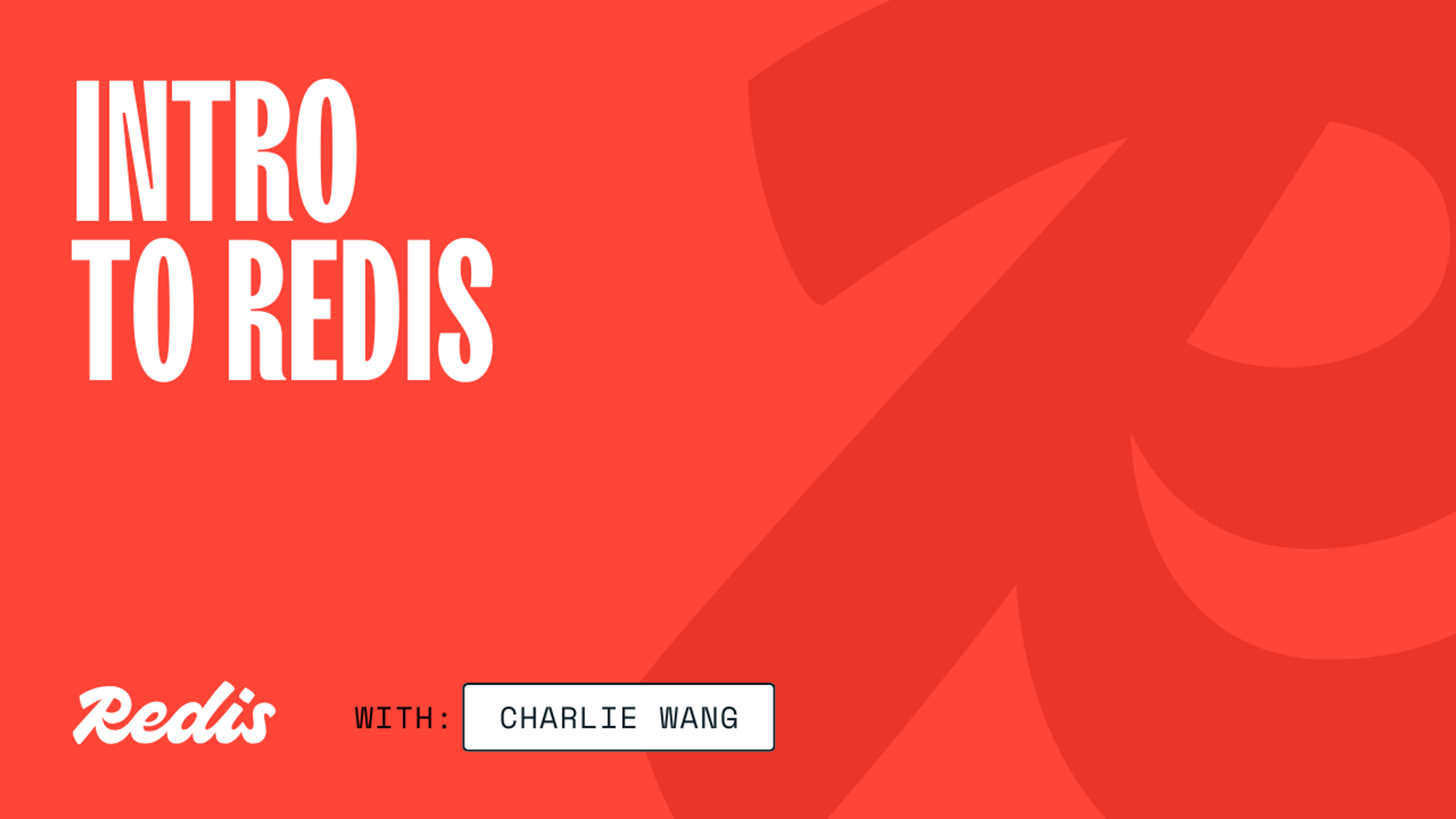 Intro to Redis